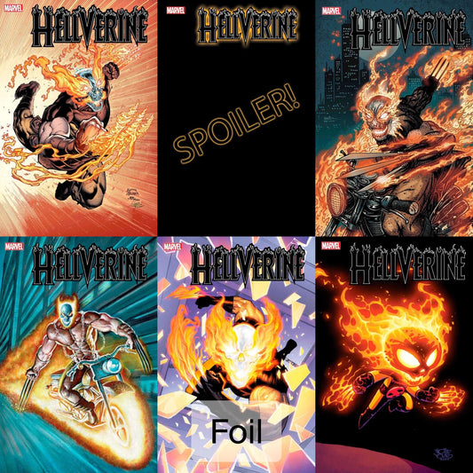 Hellverine #1 6 Cover Pack